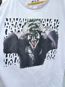 BATMAN Joker Graphic White T-Shirt