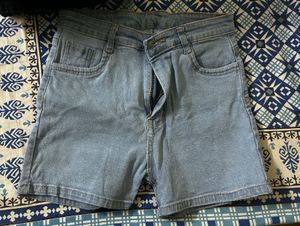 Light Wash Denim Shorts