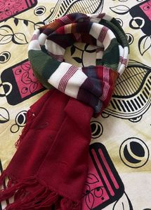 Striped Ethnic Scarf