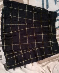 Plaid Mini Skirt