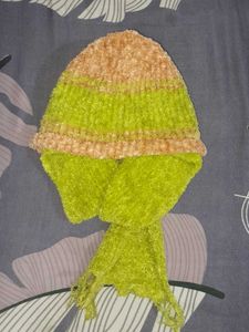 Handmade  Hat Scarf For Winter