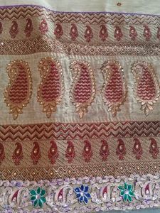 Embroidered saree Set