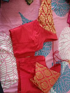 red blouse