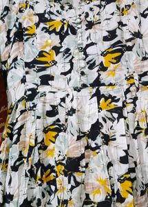 Beautiful Floral Print Maxi Dress