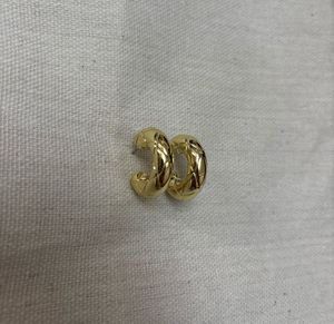 Pack of 10 Golden Earrings