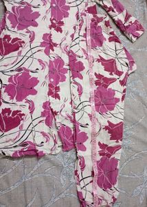 Floral Print Cotton Co-Ord set
