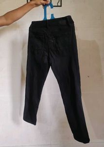 Classic Black Denim Jeans Size :28,30