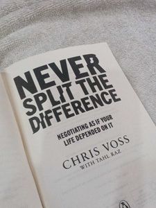 Never Split the Difference Book
