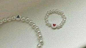 Pearl Beads Bracelets With Ring 💍