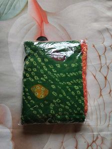 Vibrant Bandhani Saree