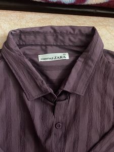 Classic Striped Button-Down Shirt