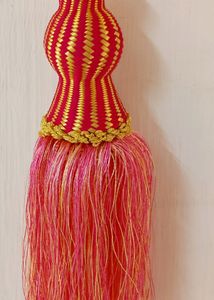 Kuber Industries Beads Beautiful 1 Piece Curtain