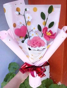 Handmade Crochet Flower Bouquet