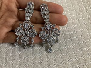 Premium Quality American Stone Long Earring