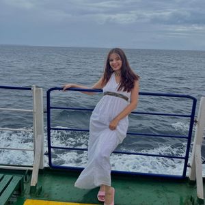 Flowy White Maxi Dress