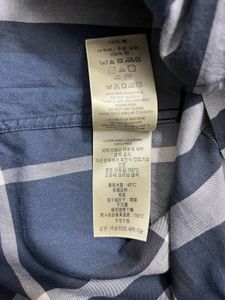 Men's Blue Checkered Casual Shirt