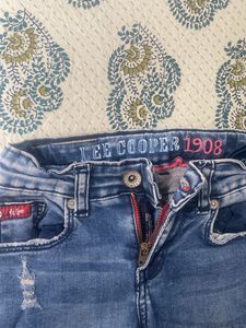 Lee Cooper Denim Jeans 3/4 yr FREE DEL