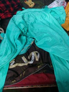 Embellished Aqua Kurta