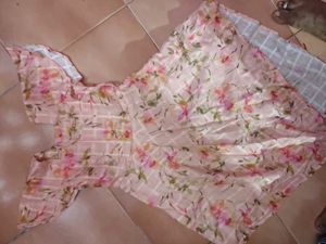 Organza Attractive girls frock