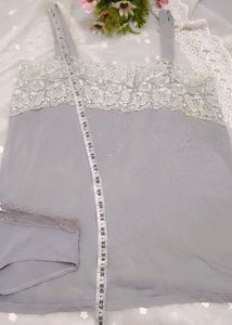 Lace Trim Camisole &amp; Panty Set