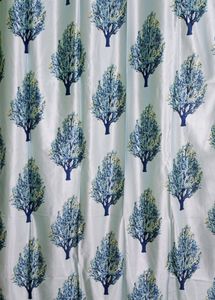 Cortina Turquoise Blue Set Curtain New With Tag
