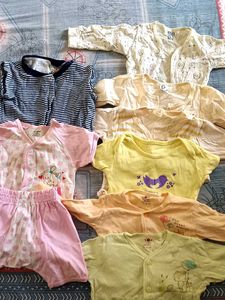 8 set Baby Girl Clothes Bundle