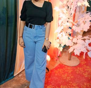 Tokiyo Talkies Blue Flared Jeans