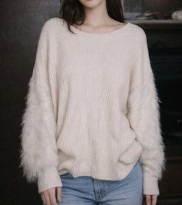koren FURR sleeve Sweater