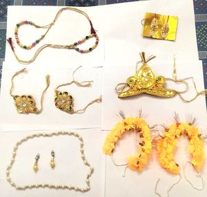 Krishna Dress Material