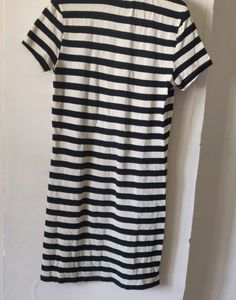 Casual Striped T-shirt Dress 😍