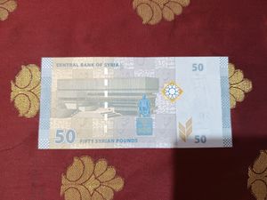 Syria 50 Pounds Banknote💶UNC Foreign Currency 🌎