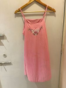 Cute Pink Slip Dress