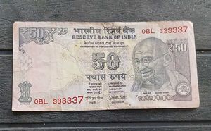 Vip &amp; Semi Vips Number Fifty and Ten Rs Note