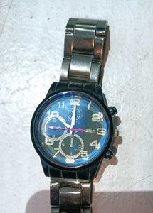 Stylish Metal Chronograph Watch