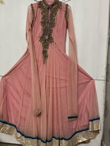 princess Pink Embroidered Gown💘💘