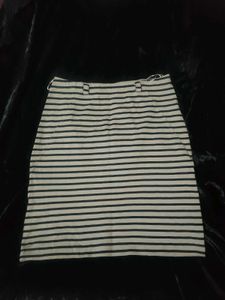 Striped Mini Skirt