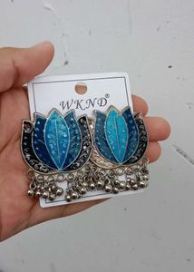 Lotus Drop Earrings