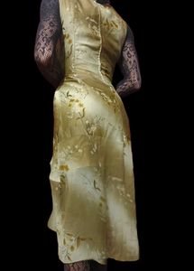 Elegant Floral Print Midi Dress
