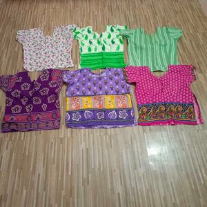 Set of 6 Indian Blouses