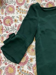 H&amp;M Emerald Dress