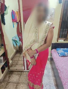 Beautiful Pink Saree with Embellished Border