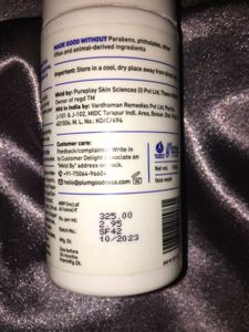 PLUM FACE WASH