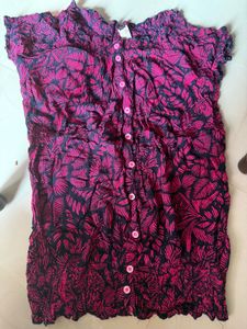 Boho Floral Print top