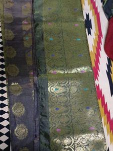 Saree With Blouse no return/no refund/no bad rt