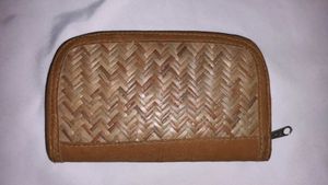 Woven Bifold Wallet