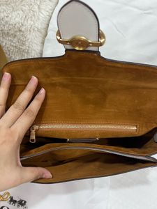 Coach Daisy Print White Crossbody Bag