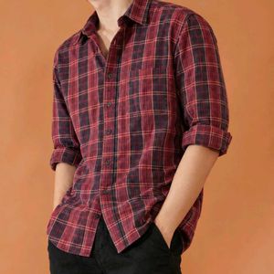 Stylish Branded Check Shirt | XL