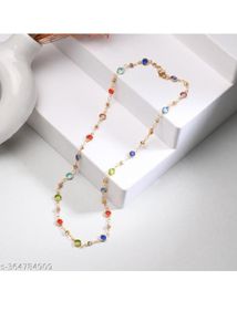 Colorful Crystal Bead Necklace
