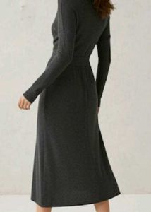 SaleElegant Grey Knit Dress