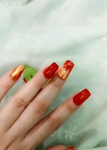 Press On Nails Fireflames🔥